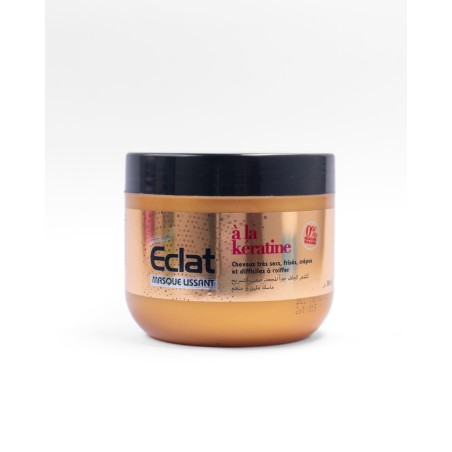 Masque lissant Eclat cheveux secs Kératine 300ml